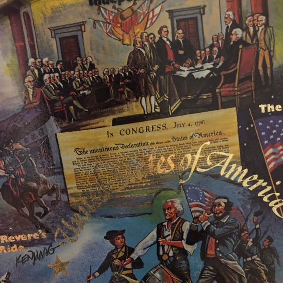 Centennial tin tray - Picture 2 of 8